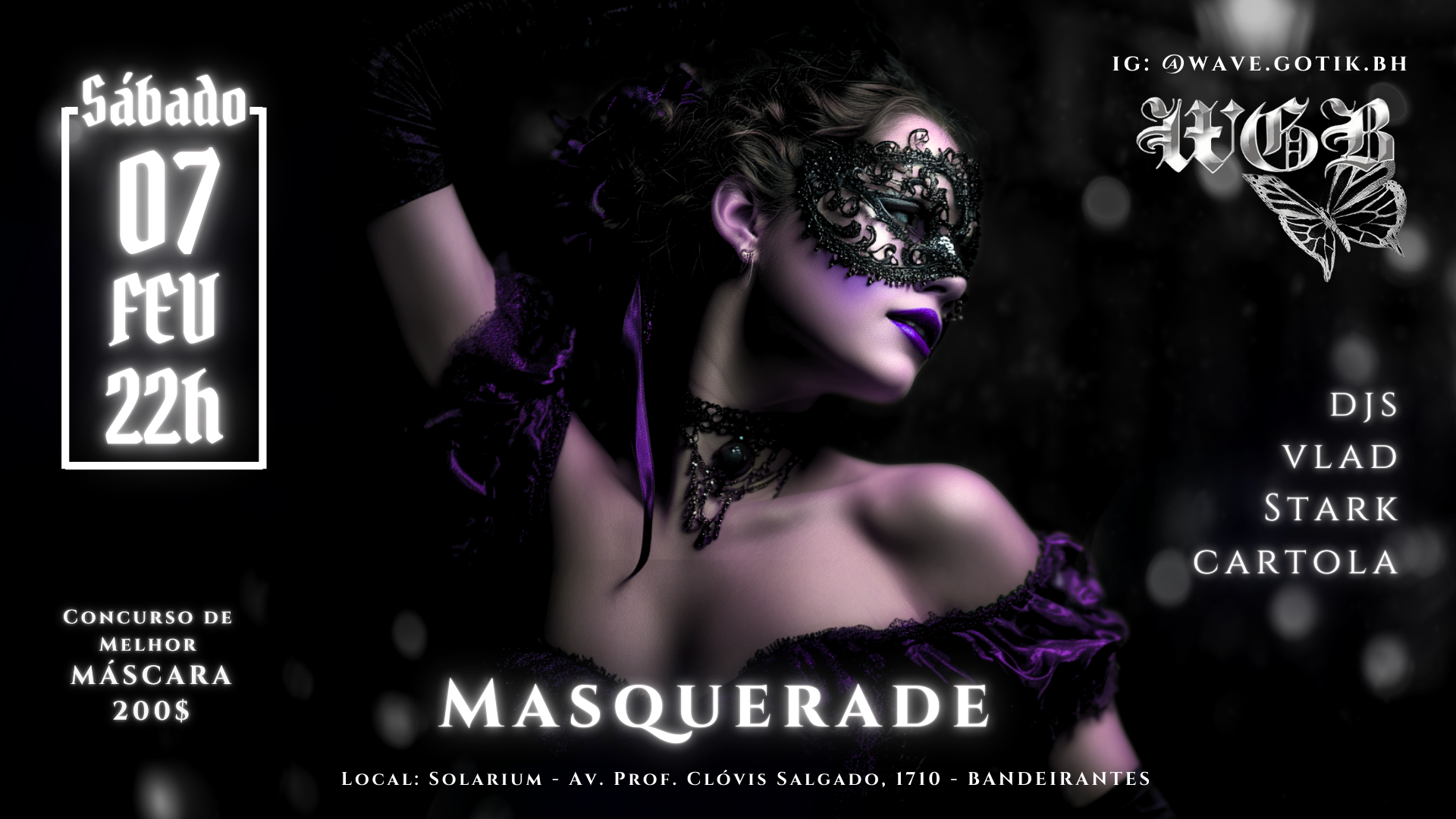 Wave Gotik BH - Masquerade